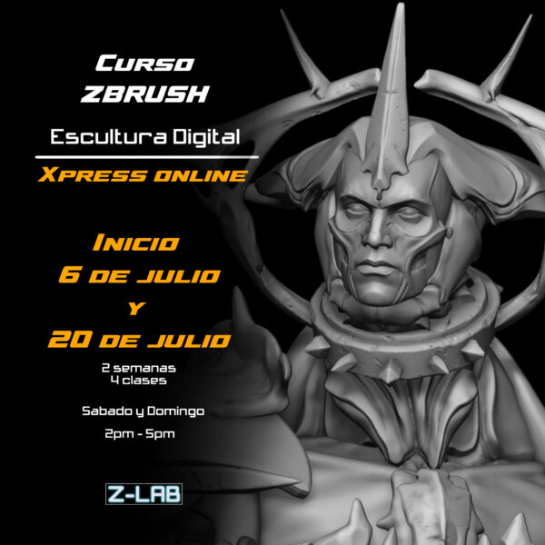 Curso Xpress online Intro a zbrush